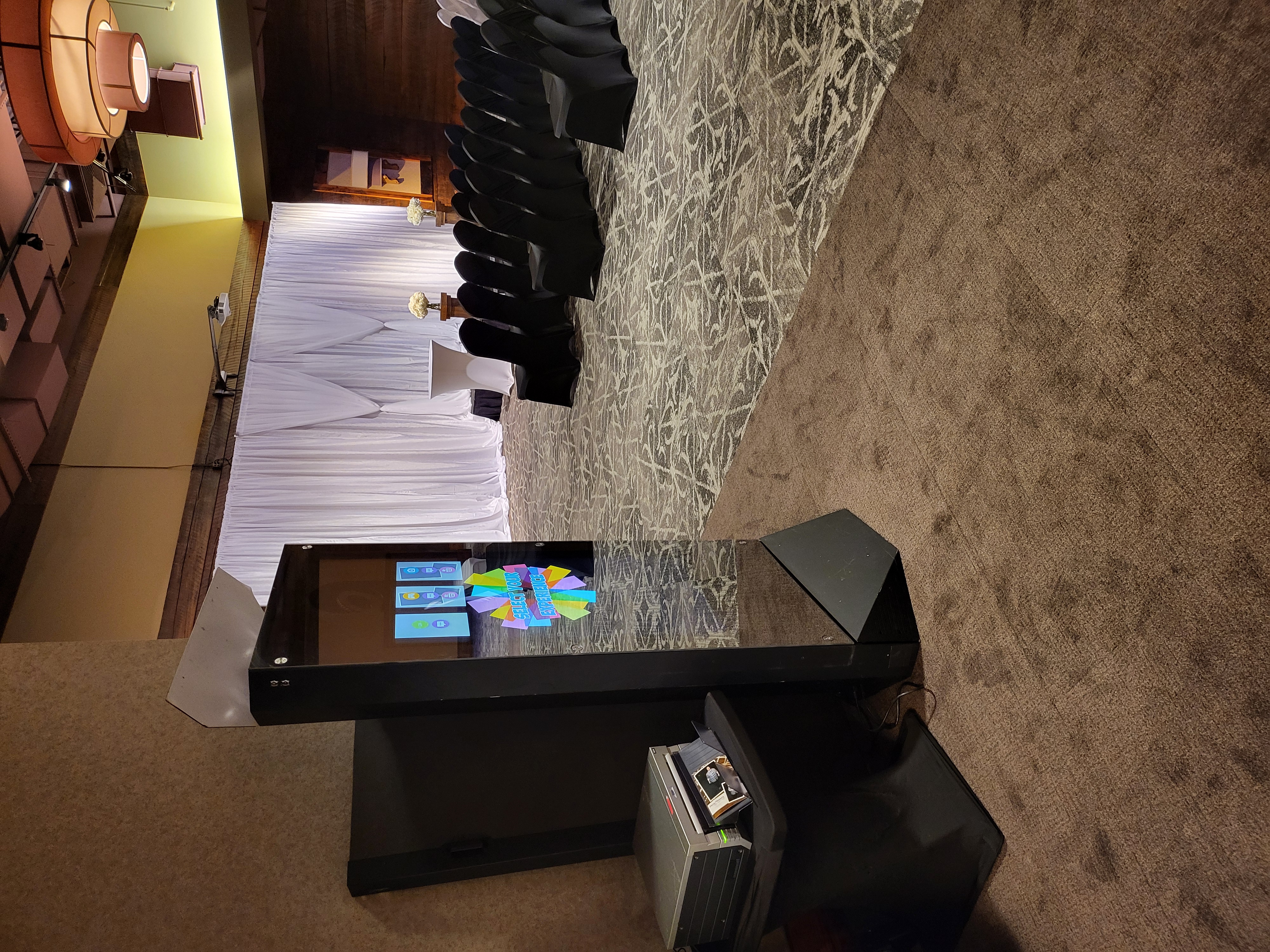 Mirror X photo booth at Oscars themed event Cincinnati